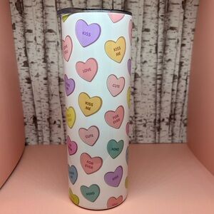 Conversation hearts Tumbler